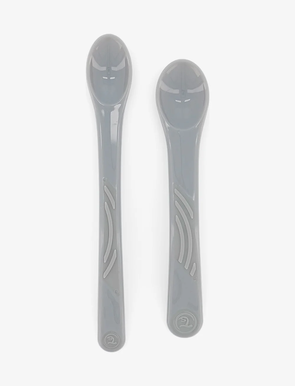 Twistshake - Twistshake Feeding Spoon - serveringssæt - pastel grey - 0