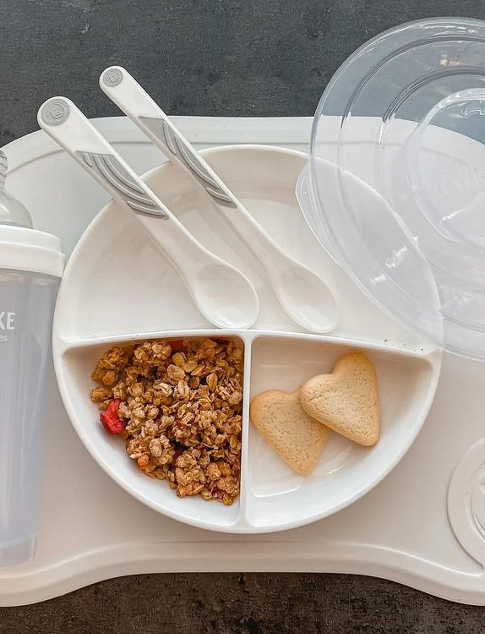 Twistshake - Twistshake Feeding Spoon - serveringssæt - white - 1