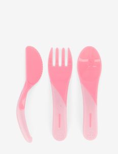 Twistshake Learn Cutlery 6+m Pastel Pink, Twistshake