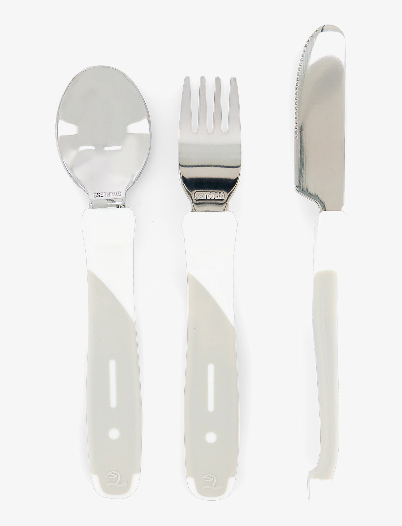 TWISTSHAKE Twistshake Learn Cutlery Stainless Steel Weiß - One Size - Kinder