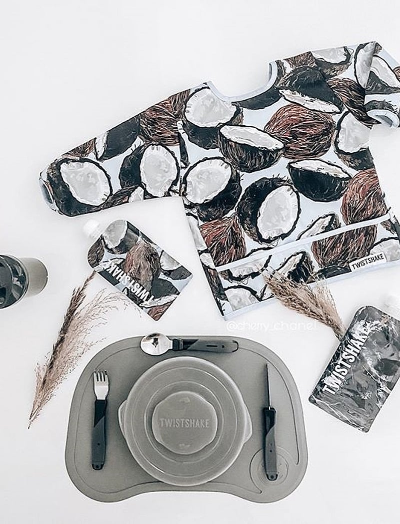 Twistshake - Twistshake Learn Cutlery Stainless Steel 12+m Black - zemākās cenas - black - 3