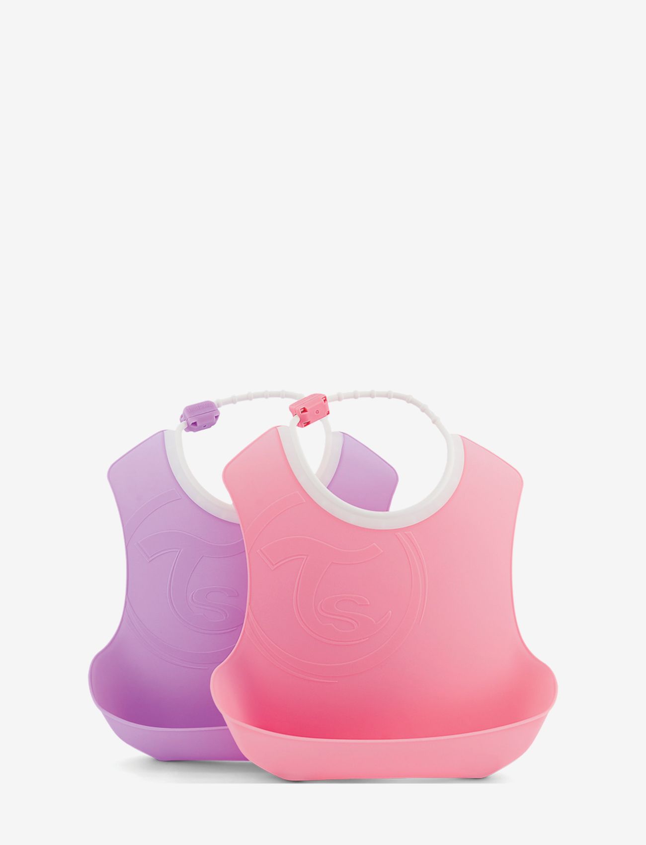 Twistshake Twistshake Bib - Babyprodukter - PASTEL PINK PURPLE / multi