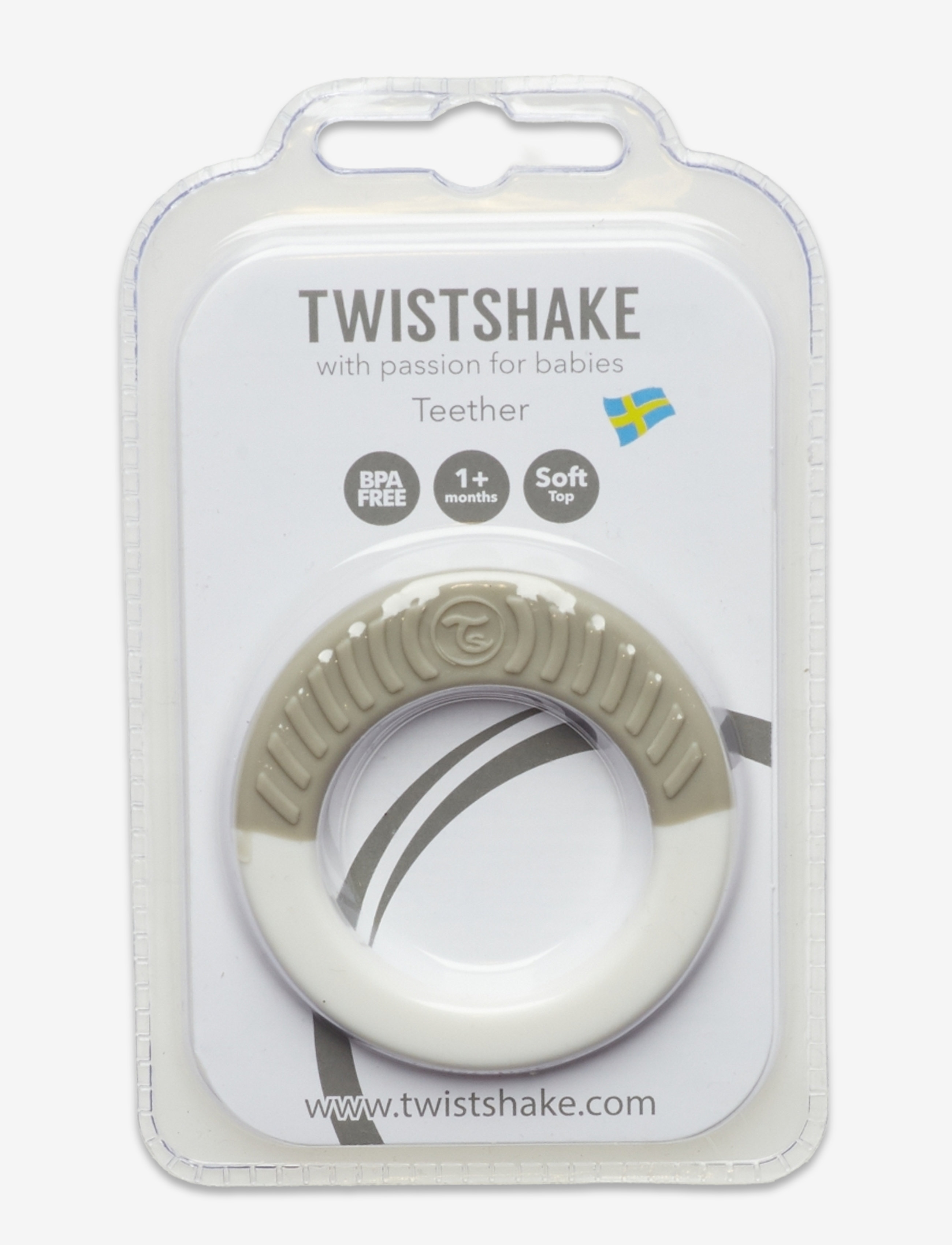 Twistshake Twistshake Teether - Legetøj - WHITE / white
