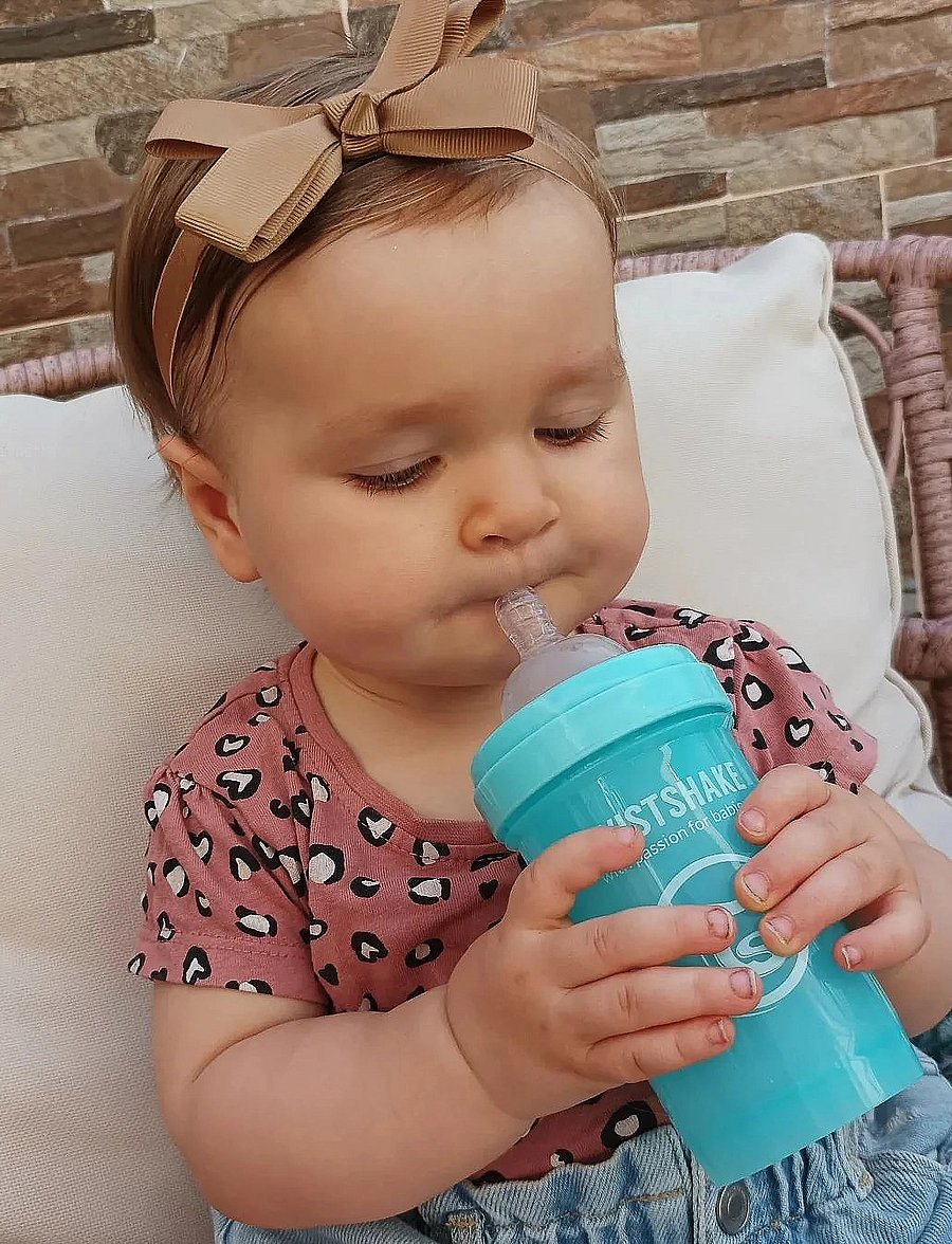 Twistshake - Twistshake Anti-Colic Baby Bottle - biberons - pastel blue - 4