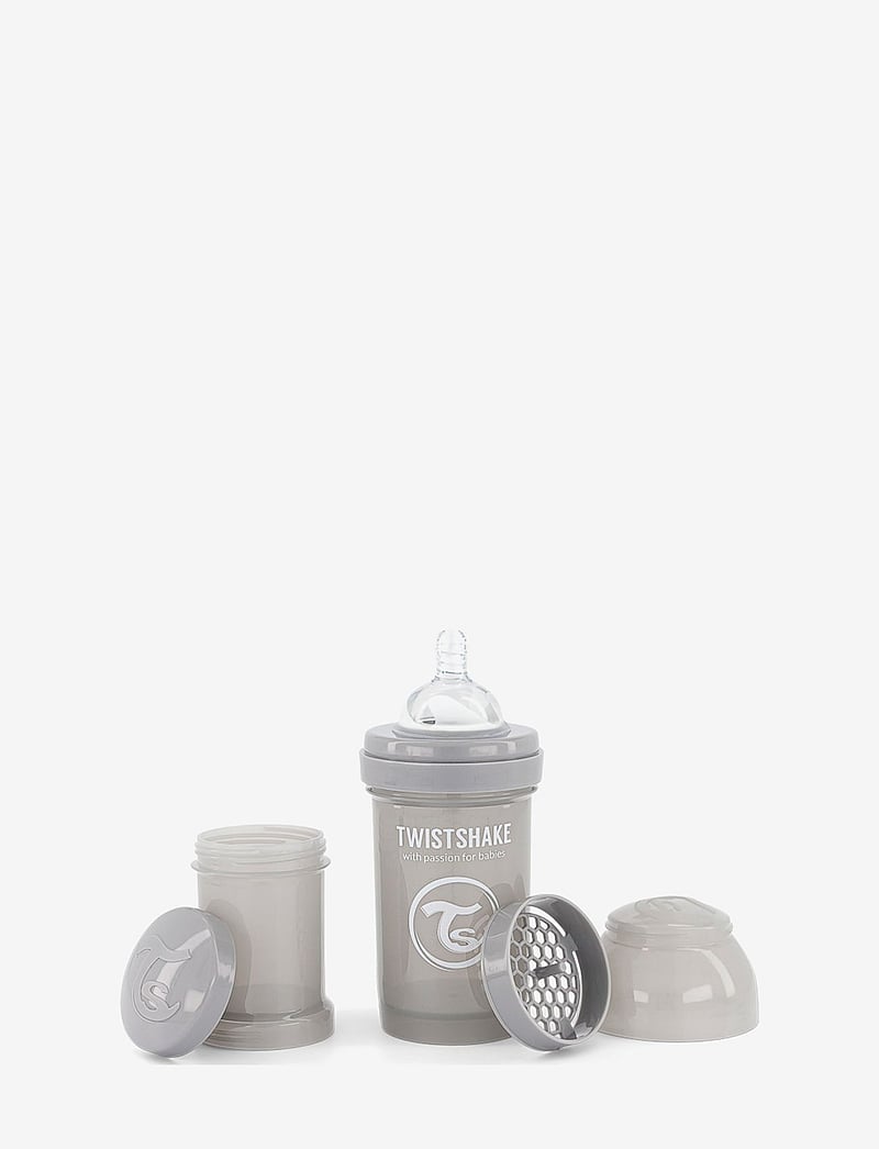 Twistshake - Twistshake Anti-Colic Baby Bottle - beebipudelid - pastel grey - 0