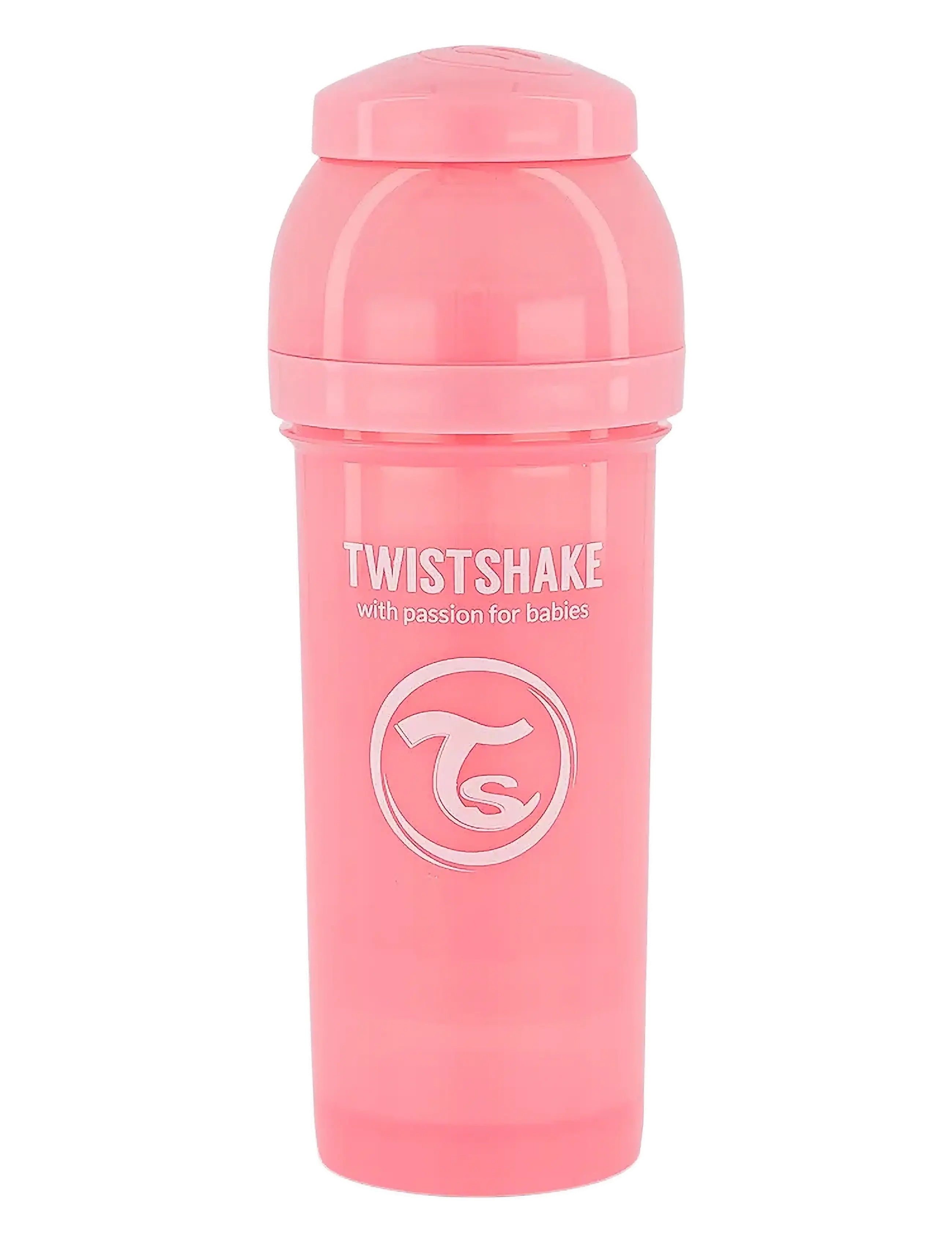 Twistshake - Twistshake Anti-Colic Baby Bottle - sutteflasker - pastel pink - 3