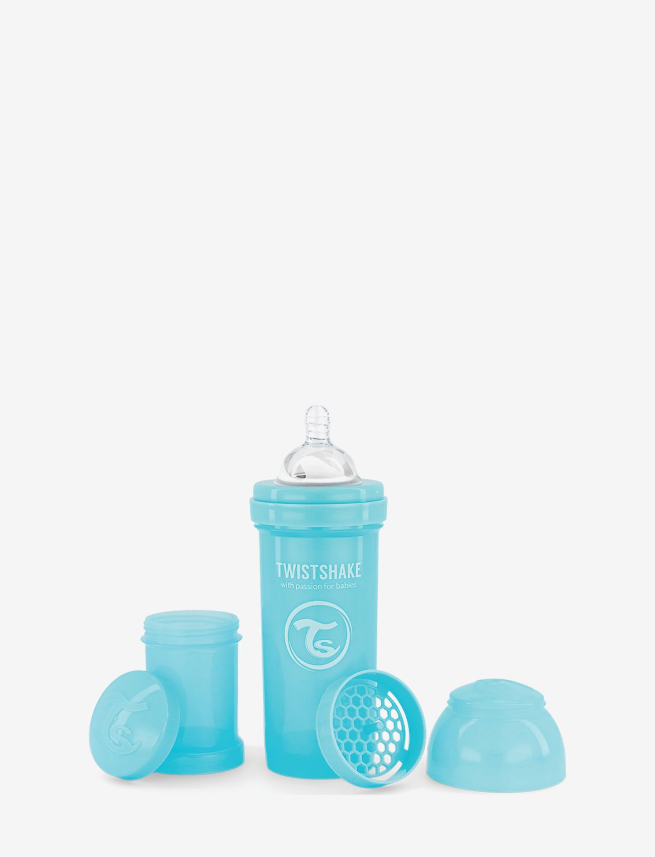 Twistshake Anti-Colic Baby Bottle, 260 ml, Bottles & Accessories, Blau - Bottles, Kinder