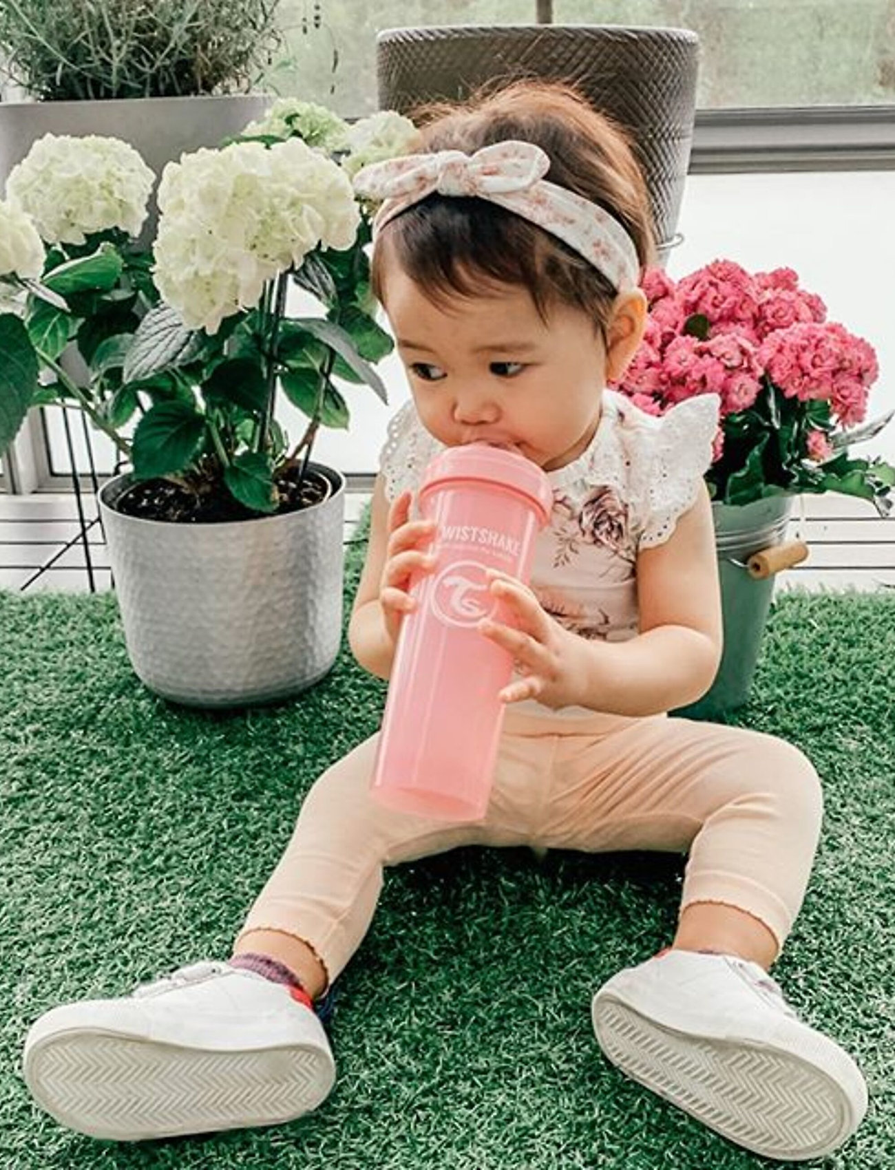 Twistshake Anti-Colic Baby Bottle, 330 ml, Bottles & Accessories, Rosa - Bottles, Kinder