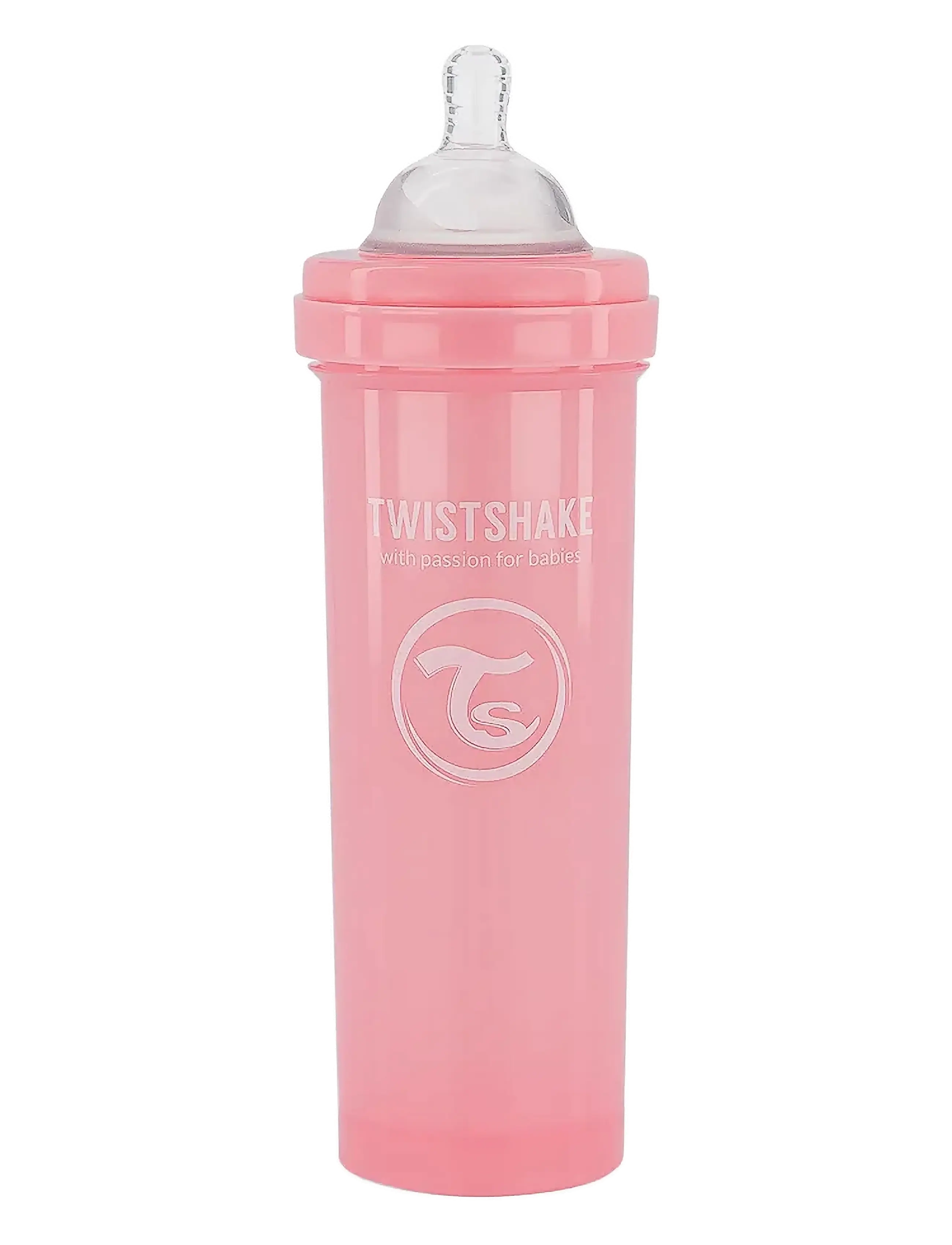 Twistshake - Twistshake Anti-Colic Baby Bottle - sutteflasker - pastel pink - 2