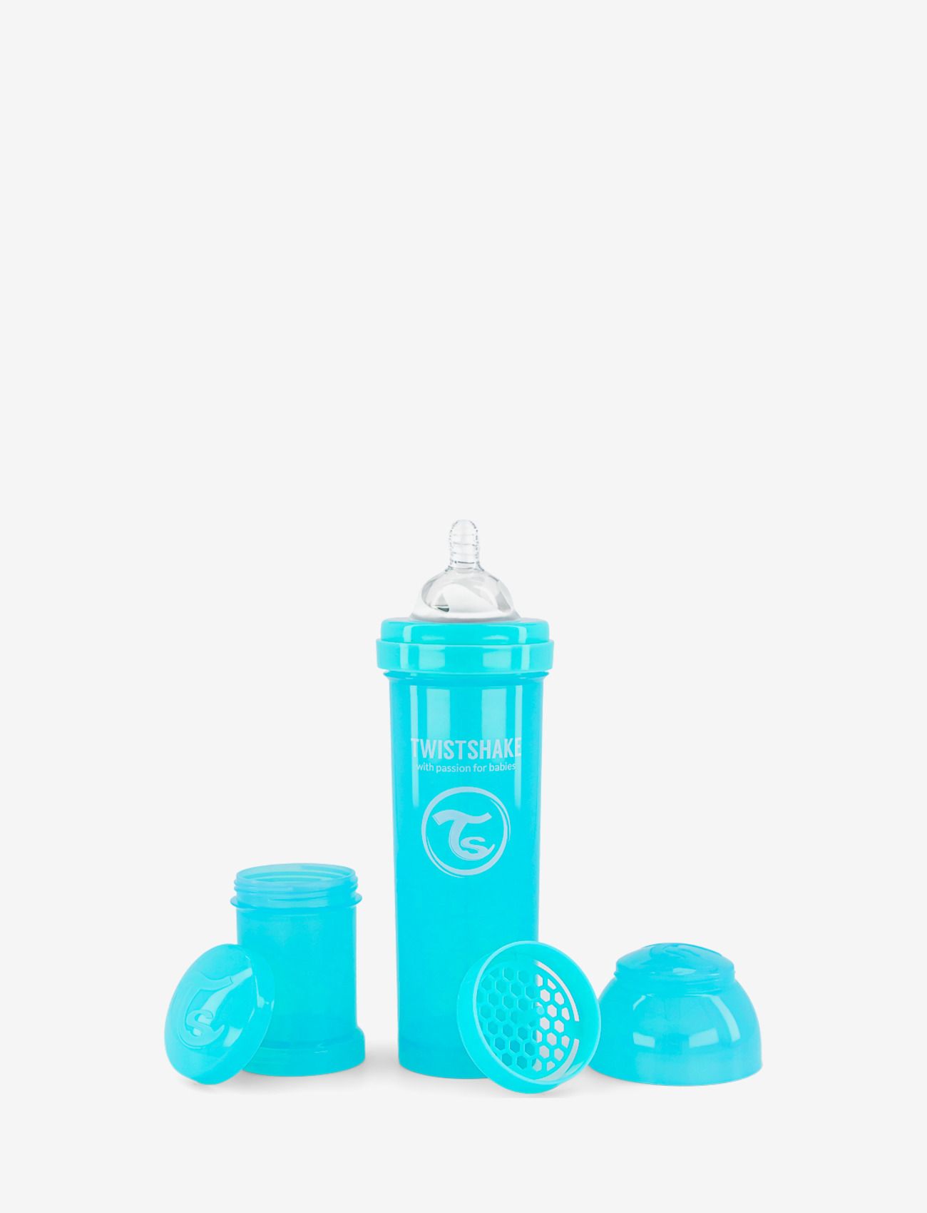 Twistshake - Twistshake Anti-Colic Baby Bottle - sutteflasker - pastel blue - 0