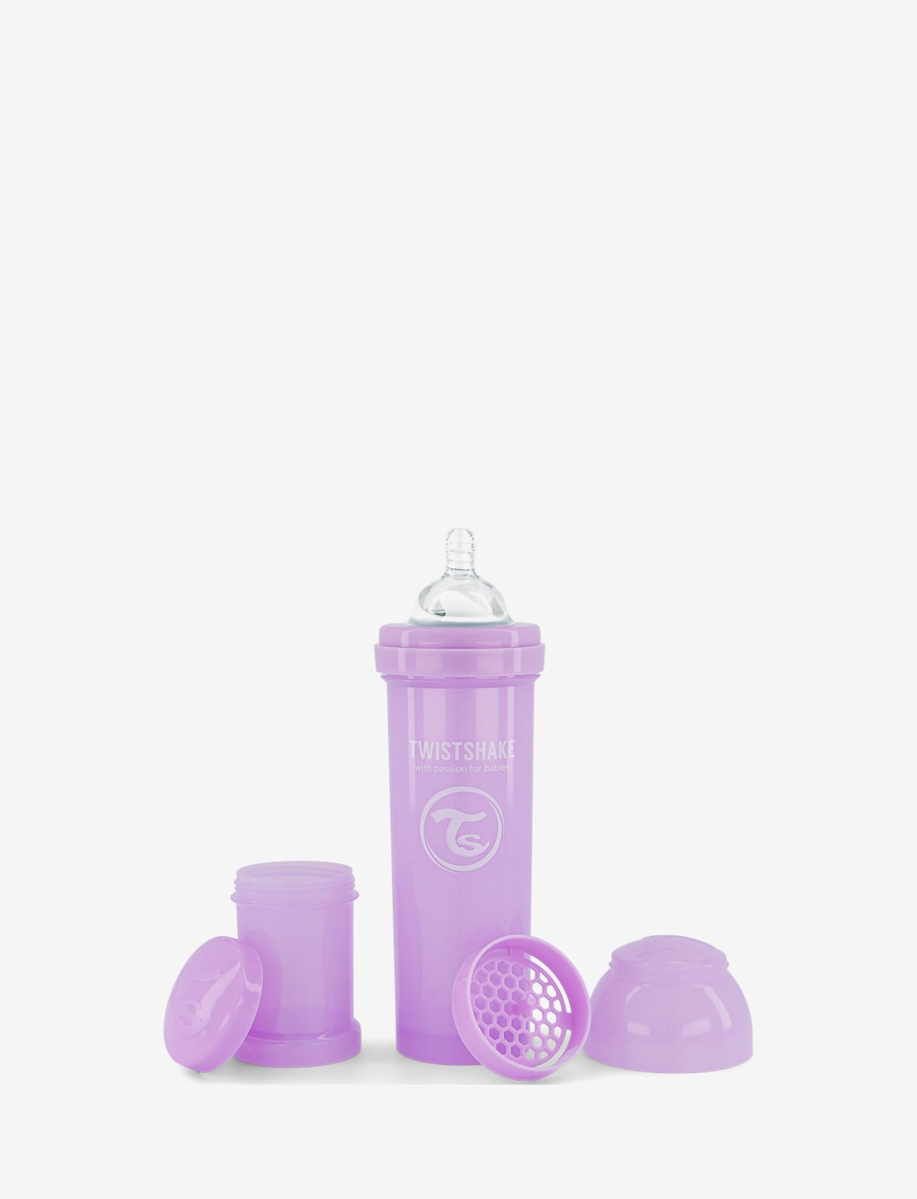 Twistshake Anti-Colic 330Ml Pastel Purple, 330 ml, Baby Bottles & Accessories, Lila - Bottles, Kinder