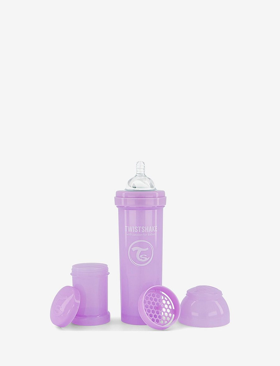 Twistshake - Twistshake Anti-Colic 330ml Pastel Purple - lutipudelid - purple - 0