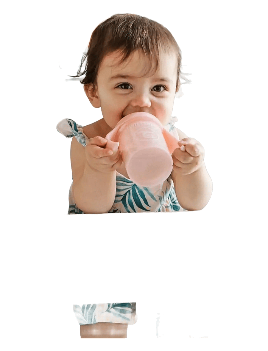 Twistshake - Twistshake Mini Cup - vaisselle - pastel pink - 2