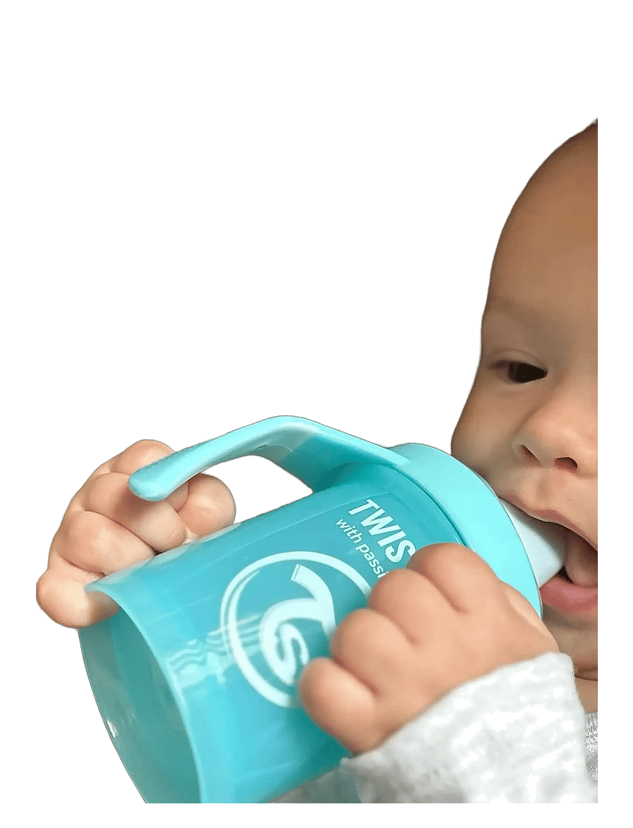 Twistshake - Twistshake Mini Cup - Õhtusöögikomplektid - pastel blue - 2