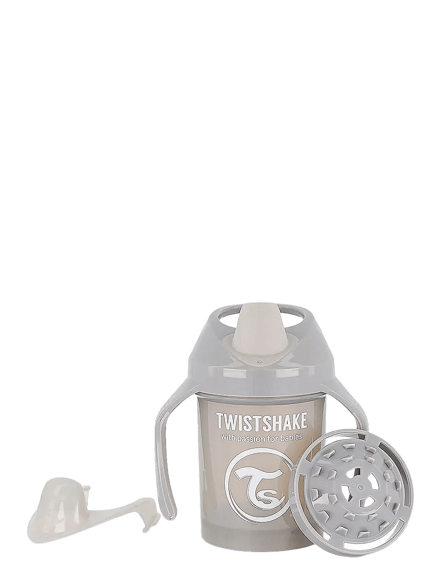 Twistshake - Twistshake Mini Cup - Õhtusöögikomplektid - pastel grey - 1