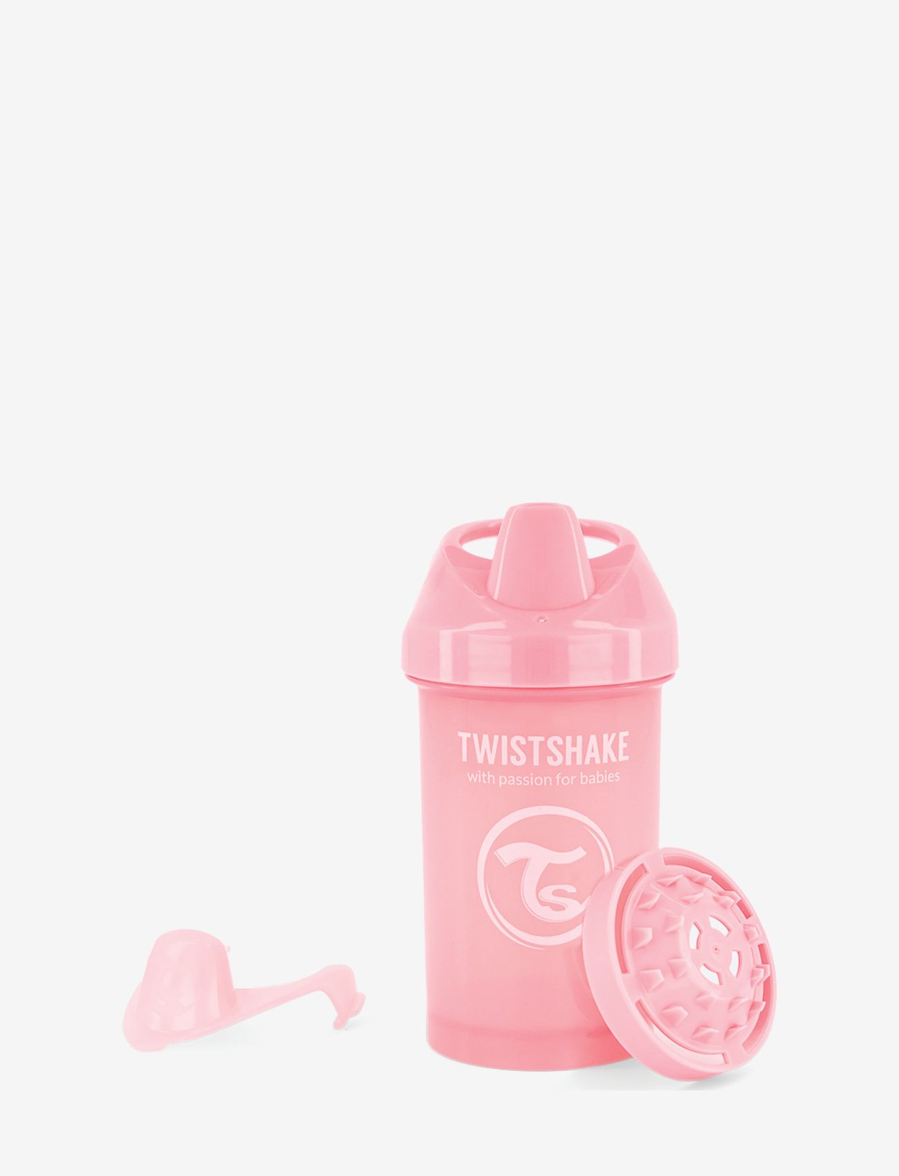 Twistshake Twistshake Crawler Cup - Last chance - PINK / pink/rose