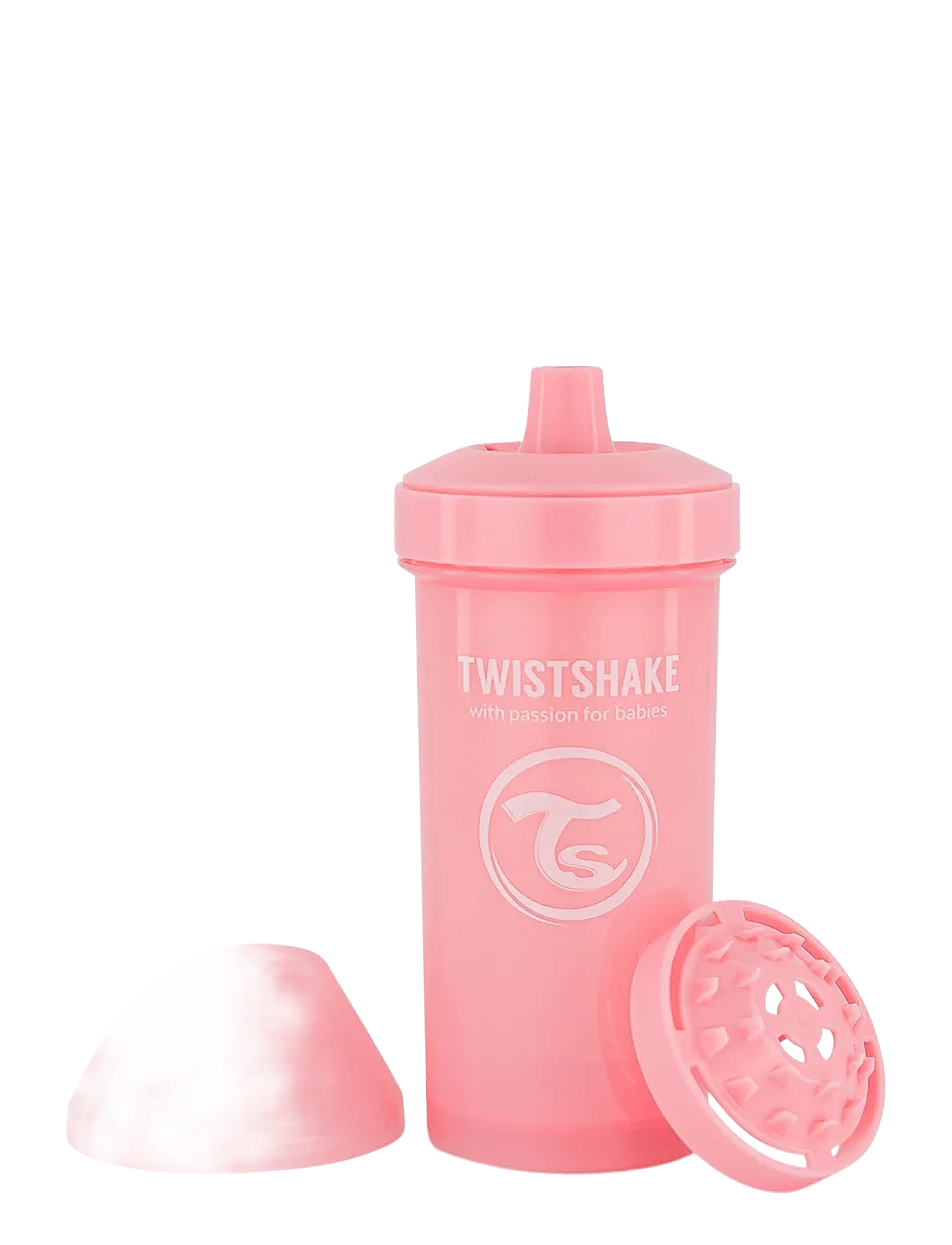 Twistshake Twistshake Kid Cup - Füttern - PASTEL PINK / pink/rose