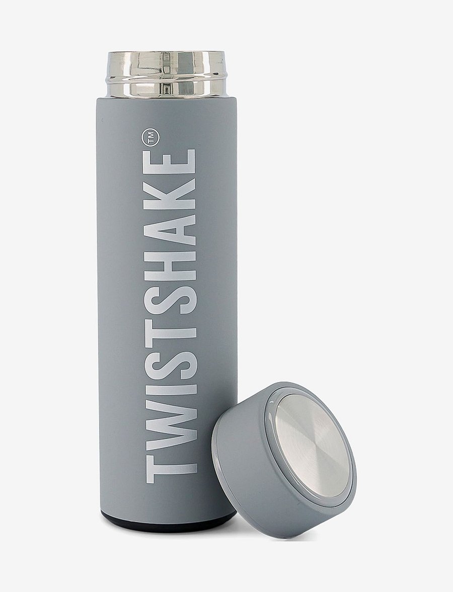 Twistshake - Twistshake Hot or Cold Bottle - thermosflaschen - pastel grey - 1