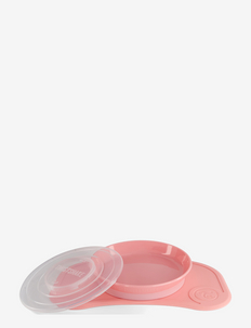 Twistshake Click-Mat Mini + Plate Pastel Pink, Twistshake