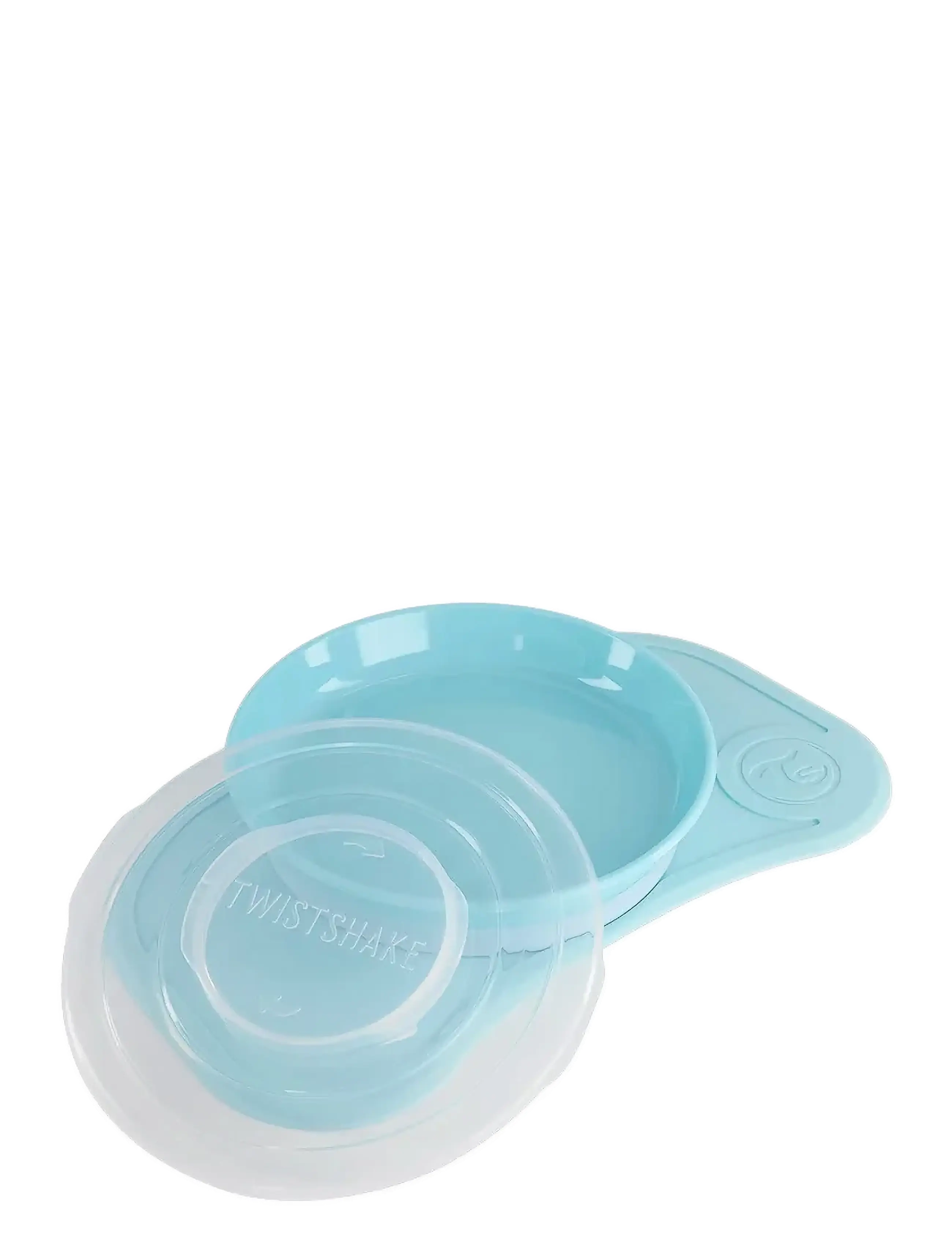 Twistshake - Click-mat mini + Plate - trauku komplekti - pastel blue - 3
