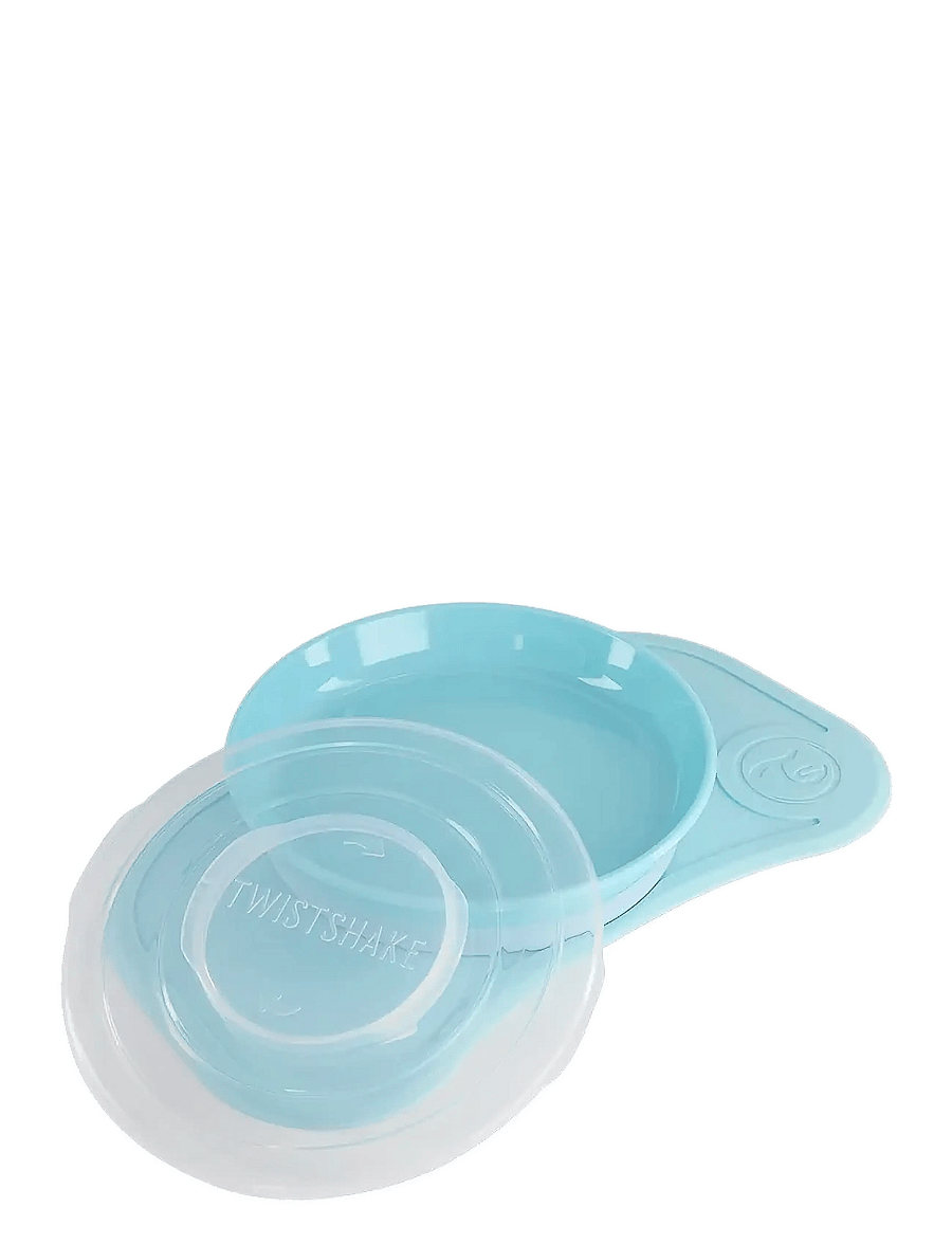Twistshake - Click-mat mini + Plate - trauku komplekti - pastel blue - 3