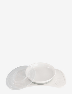 Twistshake Click-Mat Mini + Plate White, Twistshake