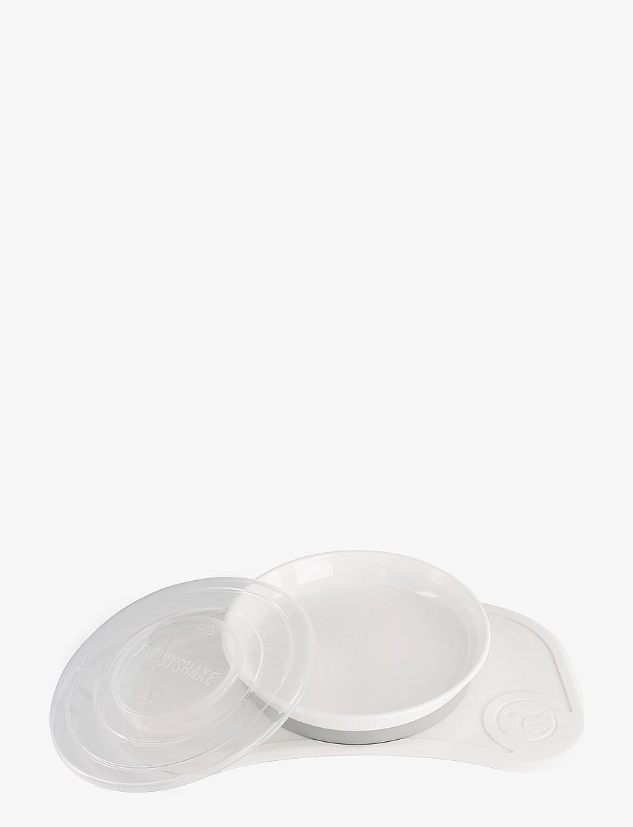 Twistshake - Click-mat mini + Plate - essgeschirr - white - 1