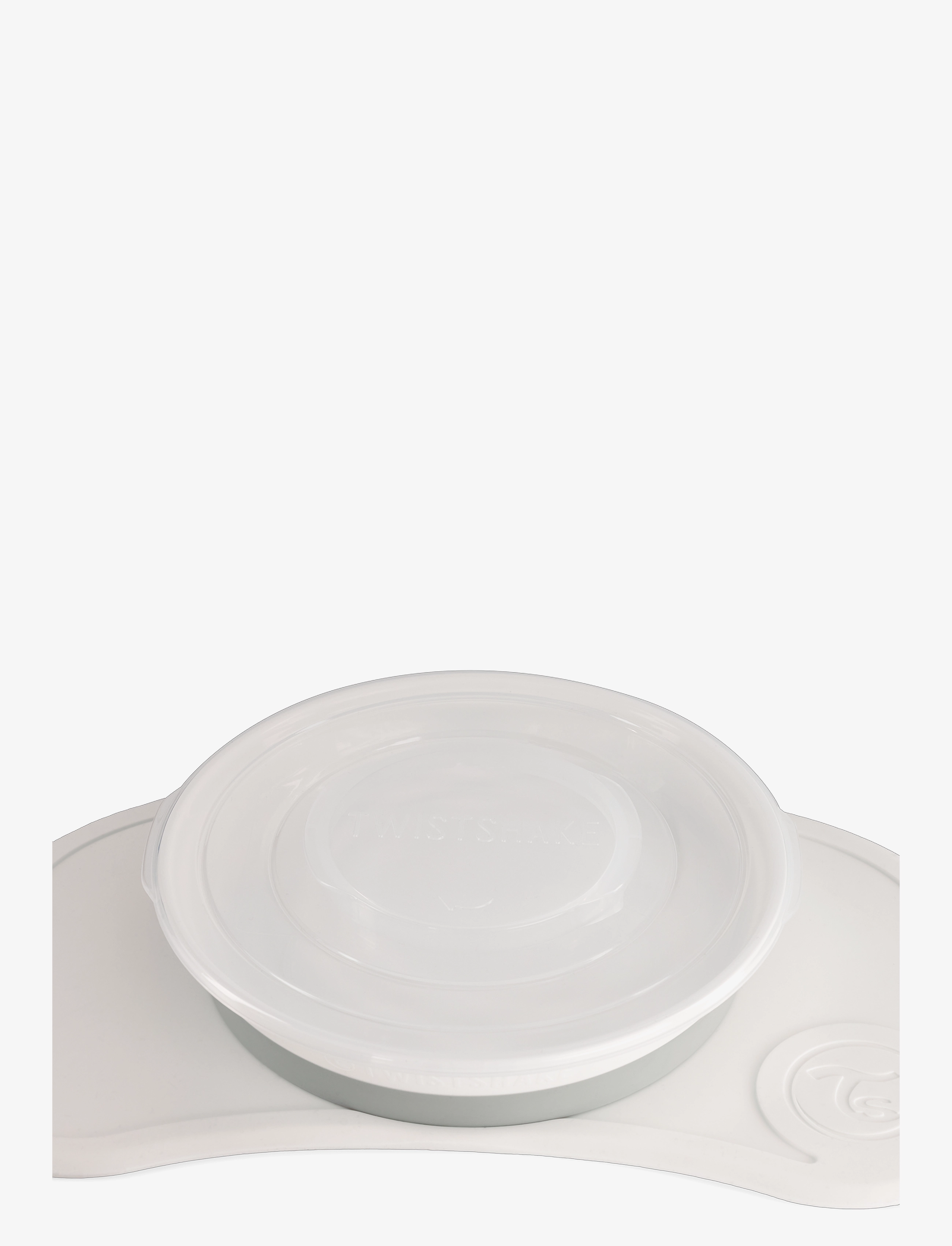 Twistshake - Click-mat mini + Plate - essgeschirr - white - 3