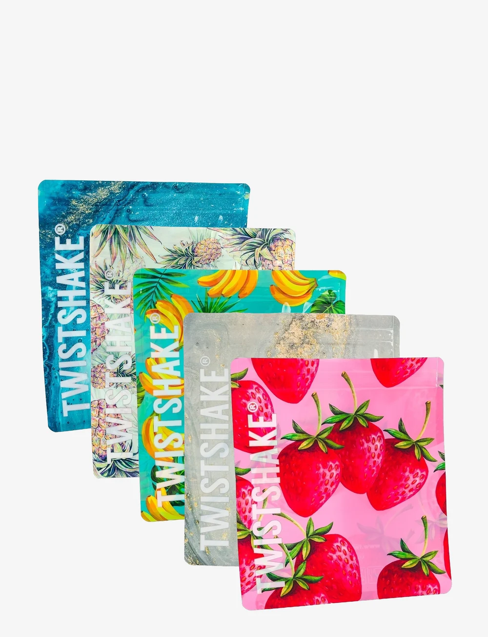 Twistshake - Twistshake 5x Ezybag 2100ml - lebensmittelbeutel - fruit - 0
