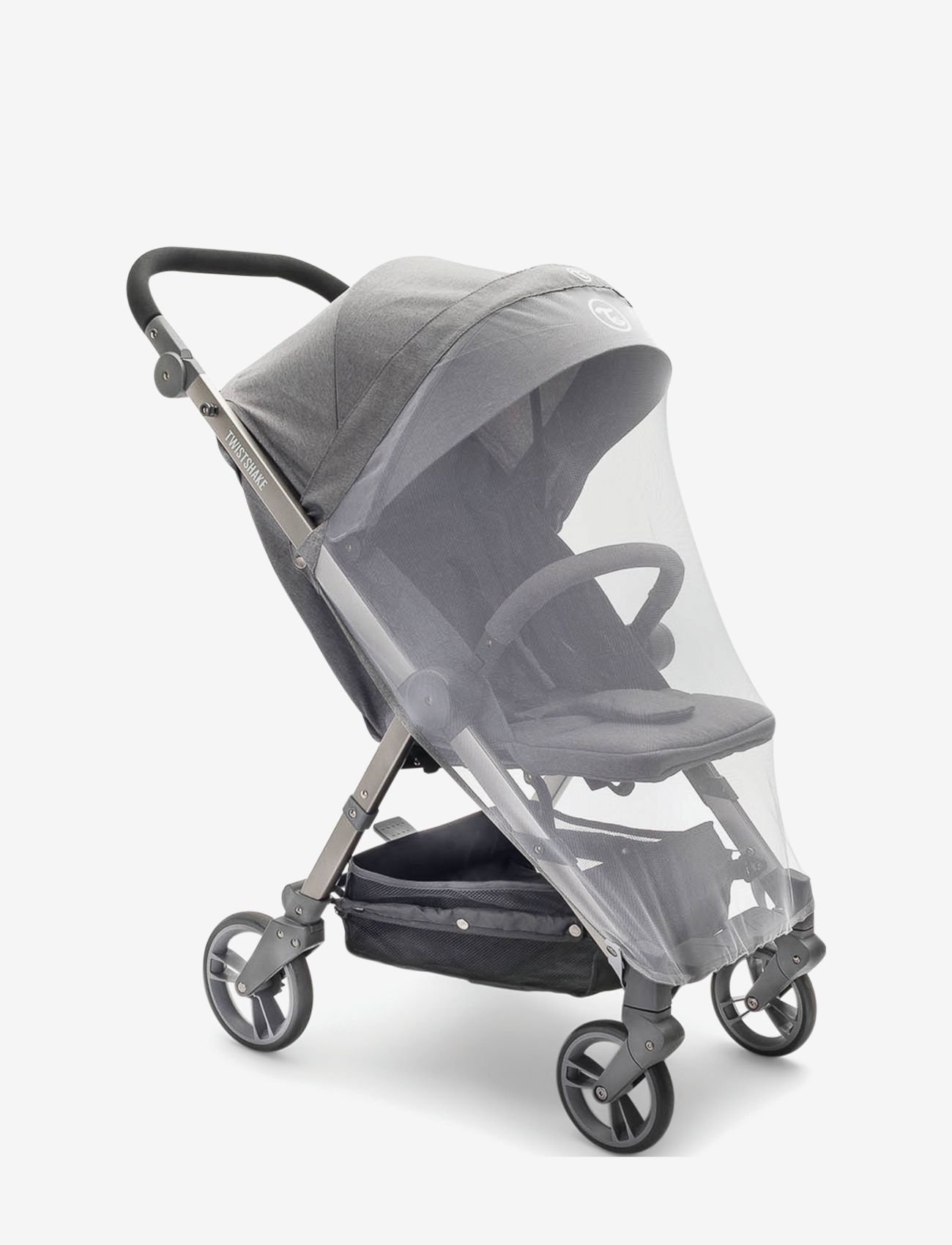 Twistshake Twistshake Tour Mosquito Net Grey - Babyprodukter - GREY / grey