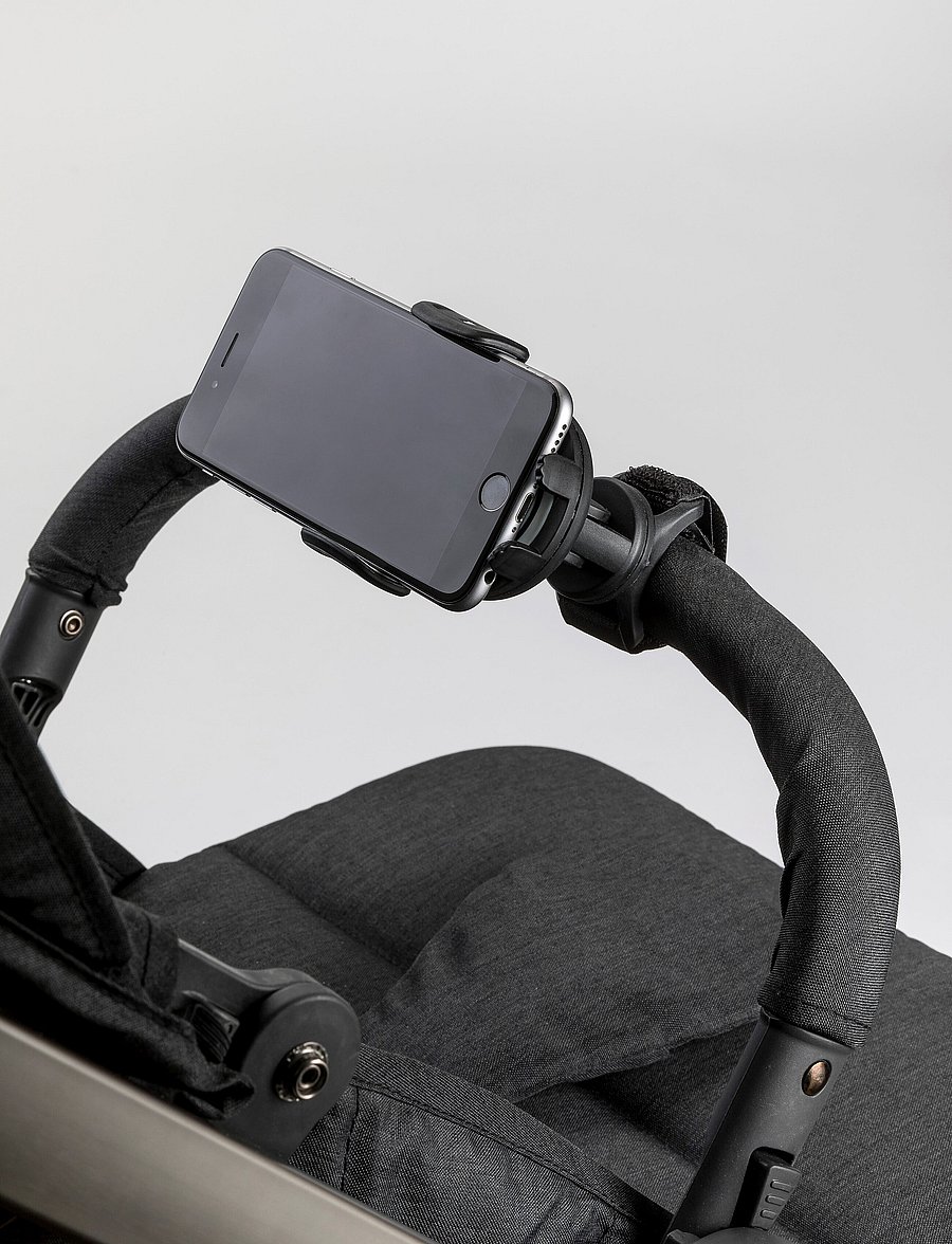 Twistshake - Twistshake Tour Mobile Phone Holder Black - kinderwagen-accessoires - black - 4