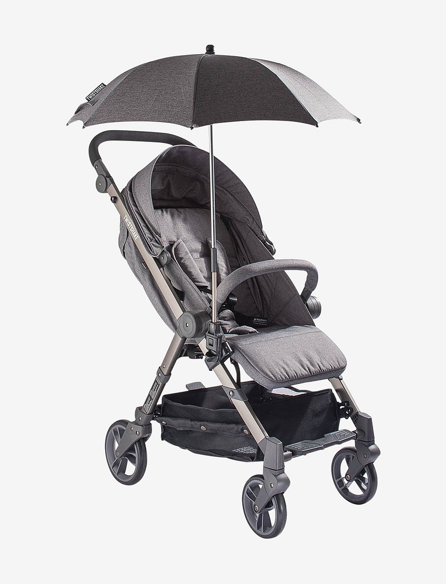 Twistshake - Twistshake Tour Umbrella Grey - päikese- ja vihmakatted - grey - 0