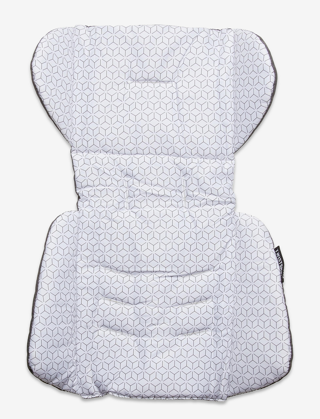 Twistshake - Twistshake Tour Seat Liner + Foot Muff Grey - barnvagnstillbehör - grey - 0