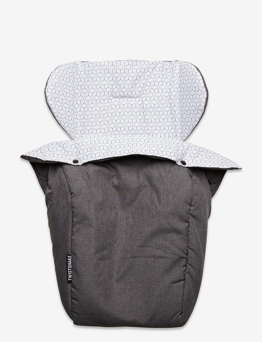 Twistshake - Twistshake Tour Seat Liner + Foot Muff Grey - accessoires landau - grey - 1