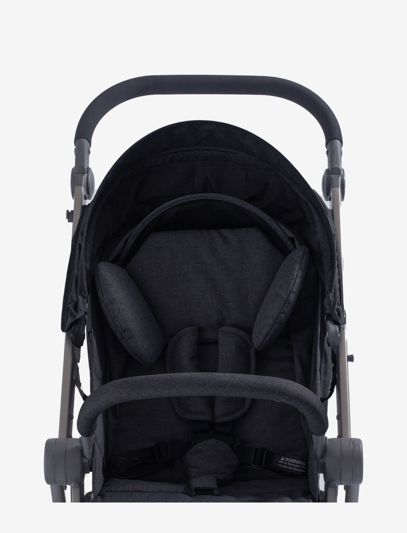 Twistshake - Twistshake Tour Head Support Black - kissen für kinderwagen - black - 1
