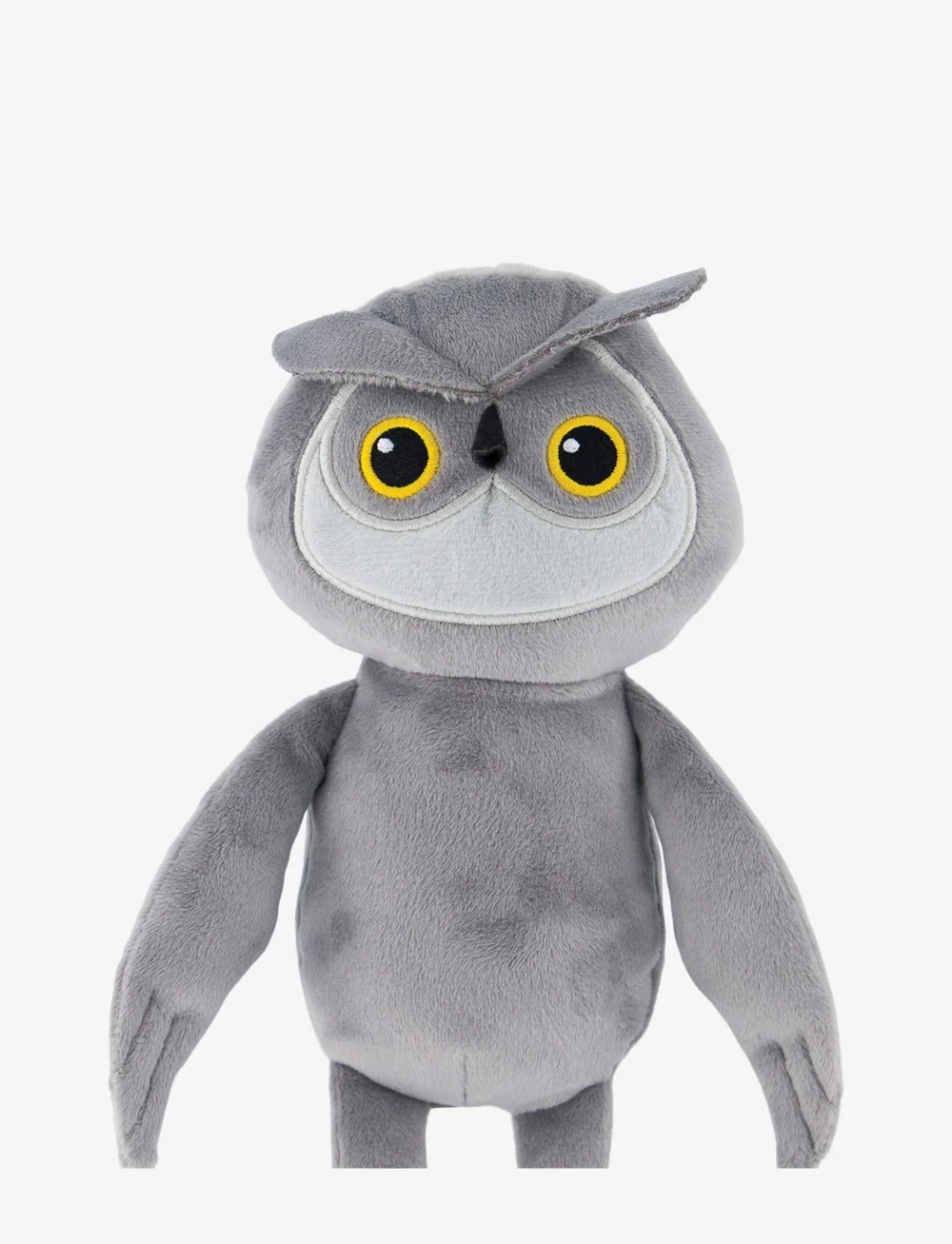 Twistshake - Twistshake Plush Toy Owl - tøjdyr - grey owl - 1