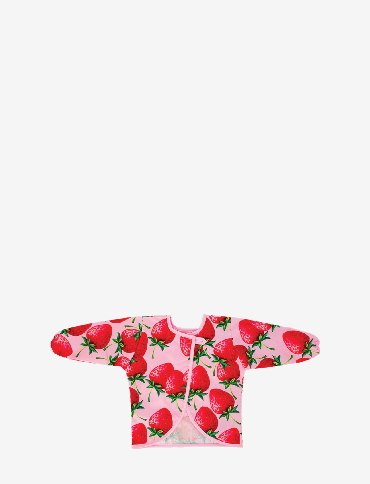 Twistshake - Twistshake Long Sleeve Bib Strawberry - pikkade varrukatega pudipõll - strawberry - 2