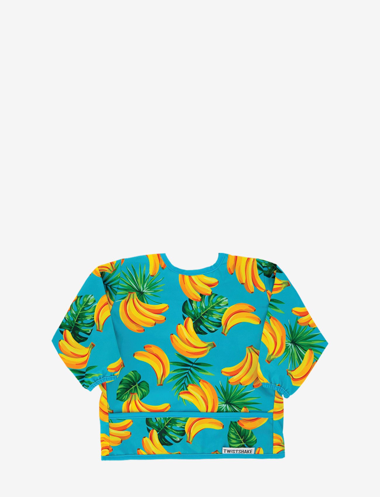 Twistshake Long Sleeve Bib Banana, One Size, Bibs, Mehrfarbig/gemustert - Bib, Kinder