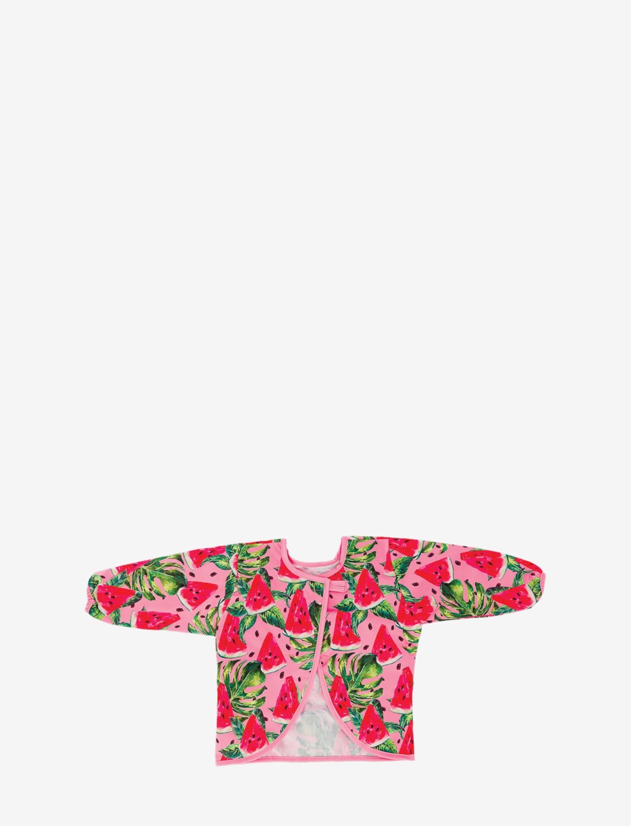 Twistshake - Twistshake Long Sleeve Bib Watermelon - langærmet bluse - watermelon - 1