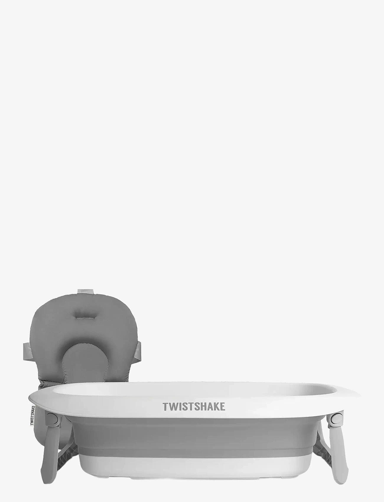 Twistshake - Twistshake Bathtub & Cushion - badekar og tilbehør - grey - 1