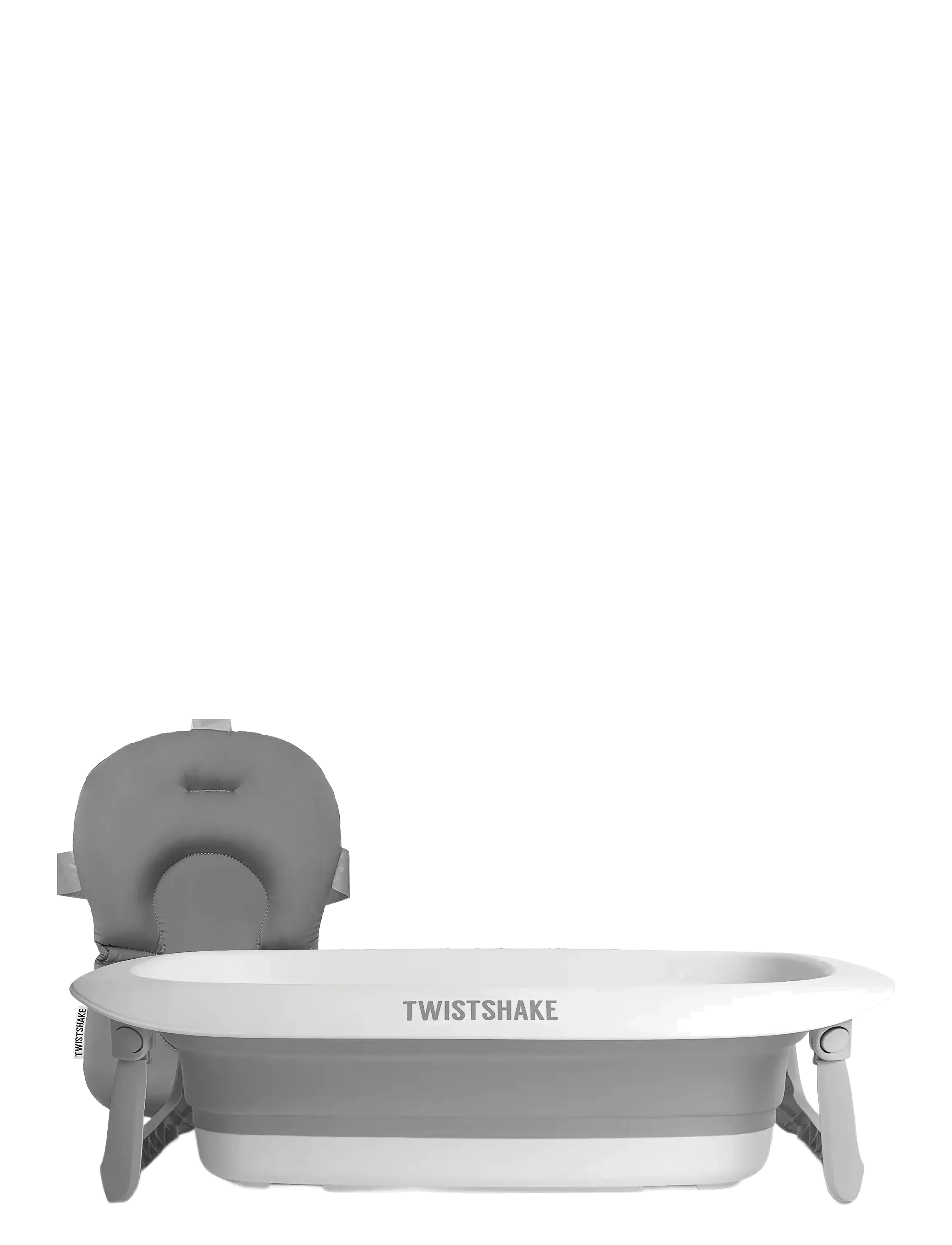 Twistshake Twistshake Bathtub & Cushion - Babyprodukter - GREY / multi