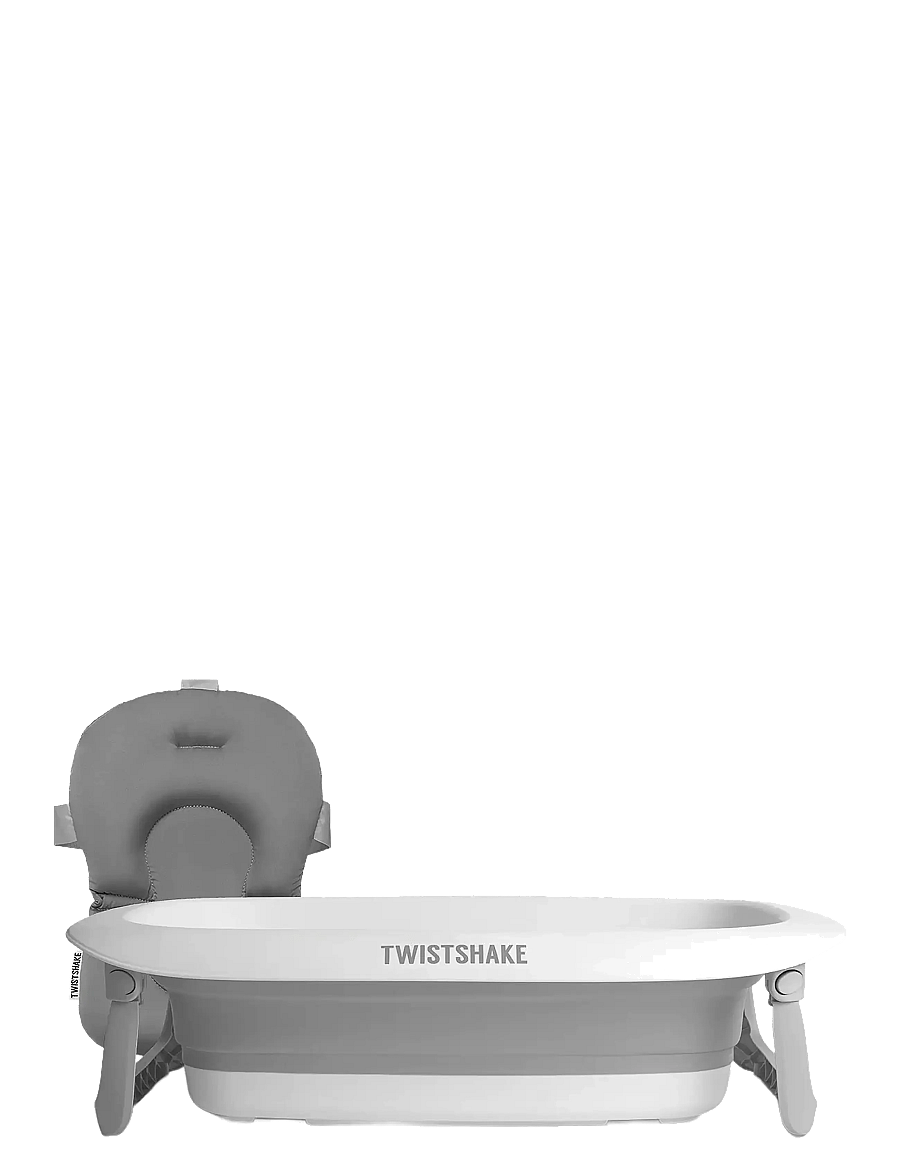 Twistshake - Twistshake Bathtub & Cushion - baignoires & accessoires - grey - 1