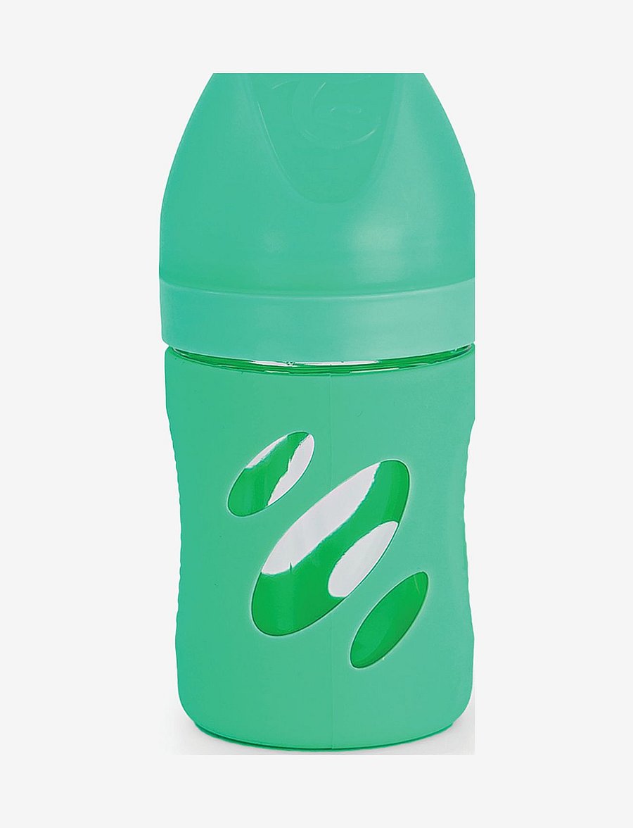 Twistshake - Twistshake Anti-Colic Glass Bottle 180ml Pastel Green - biberons - green - 0