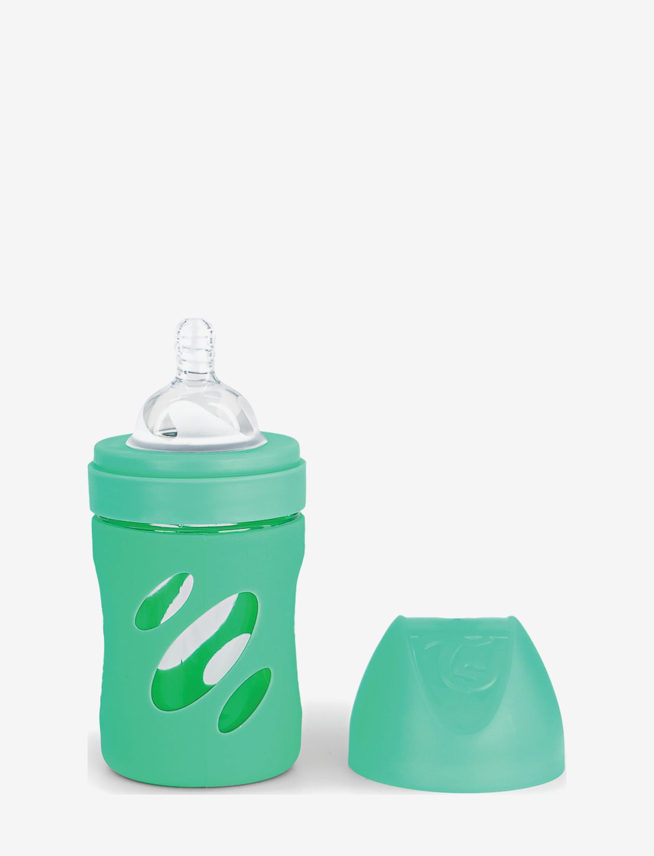 Twistshake - Twistshake Anti-Colic Glass Bottle 180ml Pastel Green - biberons - green - 1