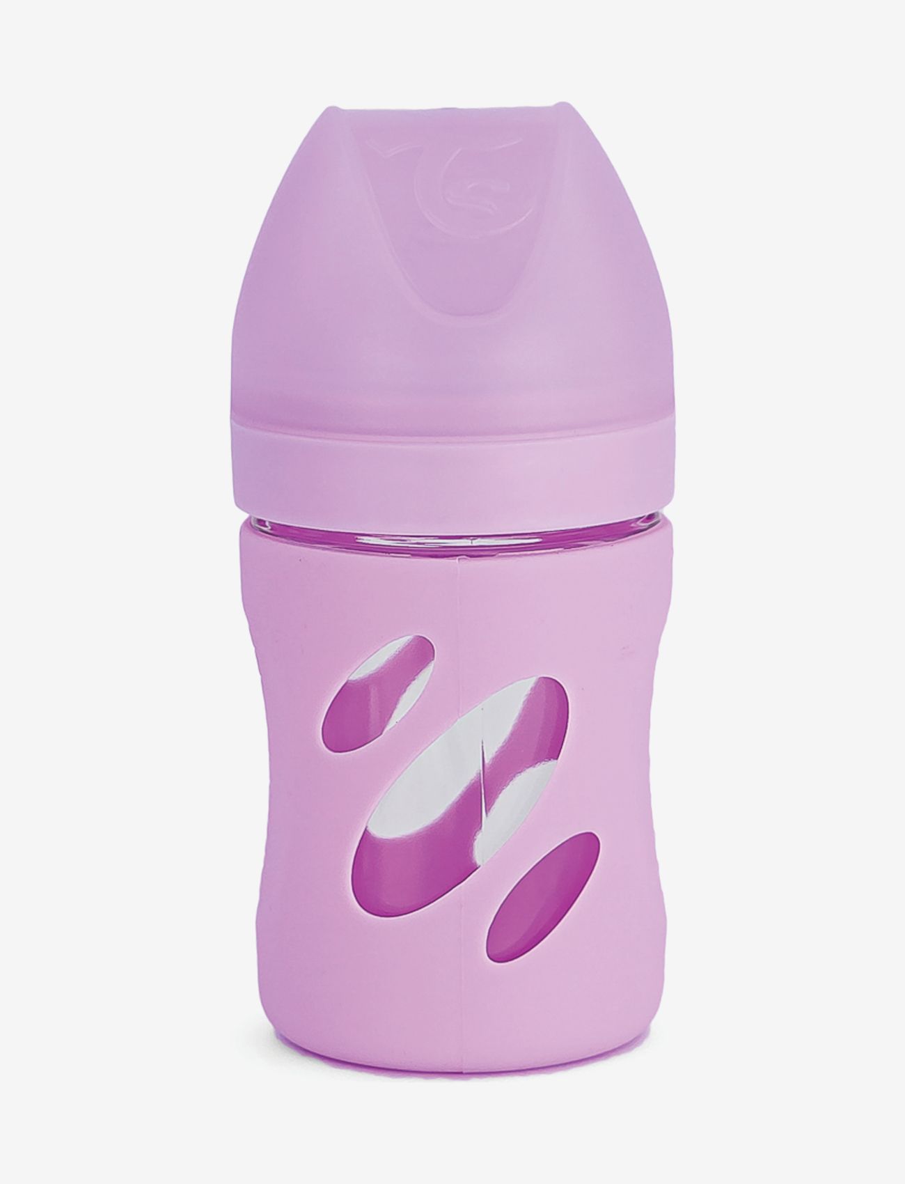 Twistshake - Twistshake Anti-Colic Glass Bottle 180ml Pastel Purple - babyflaschen - purple - 1