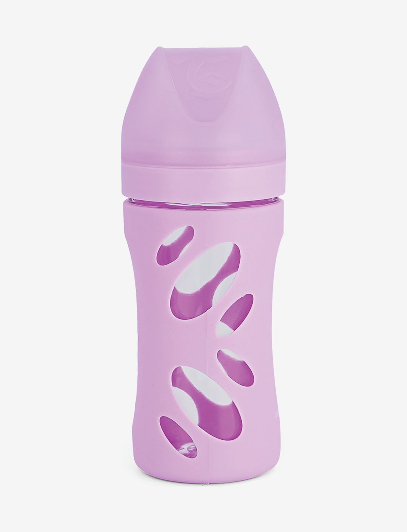 Twistshake - Twistshake Anti-Colic Glass Bottle 260ml Pastel Purple - babyflaschen - purple - 1