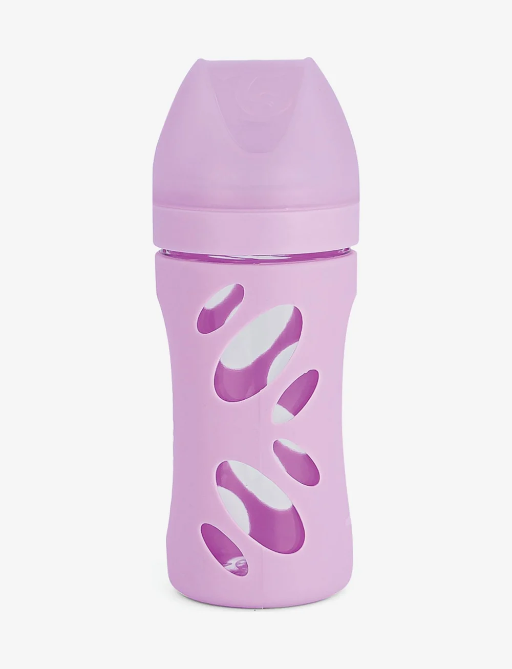Twistshake - Twistshake Anti-Colic Glass Bottle 260ml Pastel Purple - sutteflasker - purple - 1