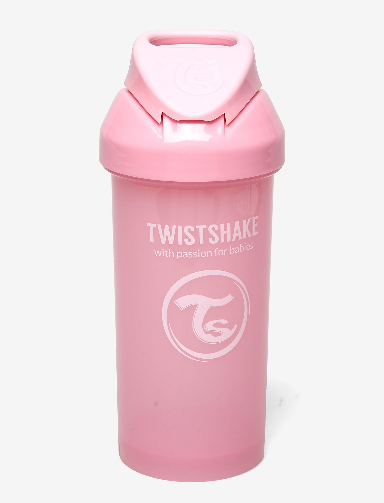 Twistshake - Twistshake Straw Cup 360ml 6+m Pastel Pink - nokkamukit - pastel pink - 1