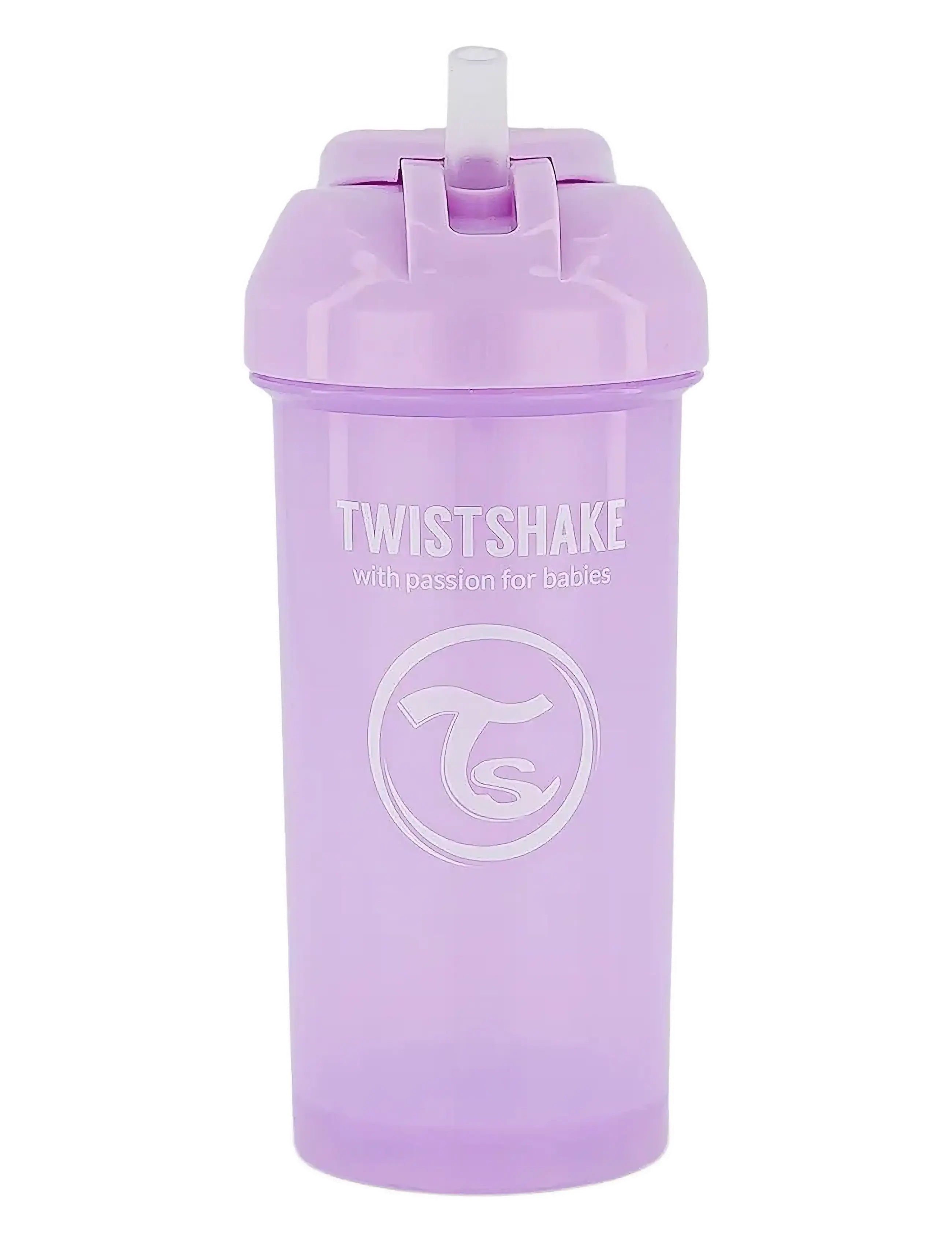 TWISTSHAKE Twistshake Straw Cup Lila - One Size - Kinder