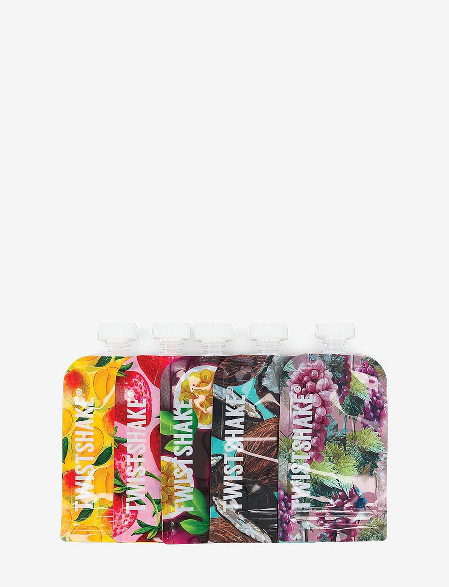 Twistshake - Twistshake 5x Squeeze Bag 100ml Fruit - fruit - 0